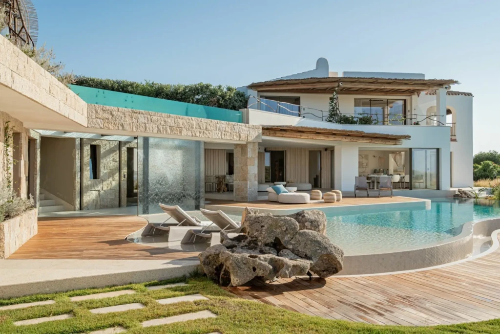 Villa Moderna  1 Cala Del Faro Porto Cervo