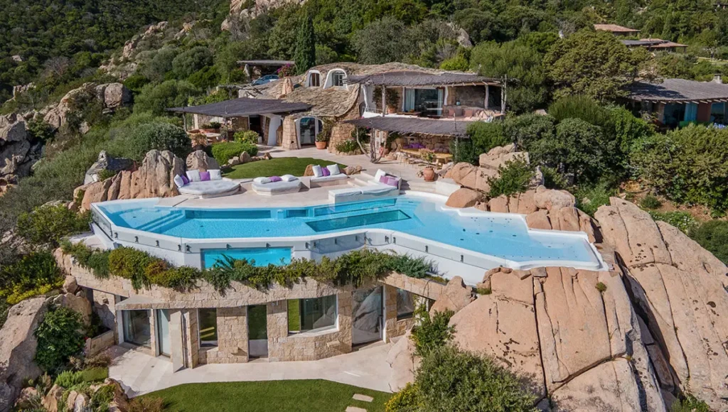 Villa Le Grotte Pantogia Porto Cervo